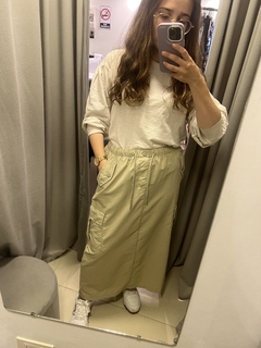 ZELANDA NATURAL POLLERA - comprar online