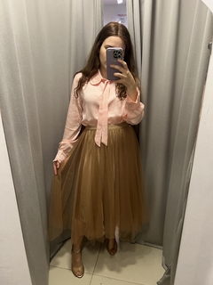 VERO CAMEL POLLERA DE TUL - comprar online