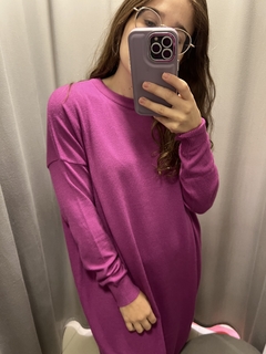 AMAR FUCSIA VESTIDO - Orlibbi