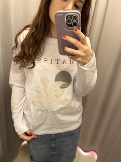 MATISSE BLANCA REMERA en internet