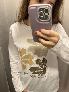BLOOMING BLANCA REMERA - Orlibbi