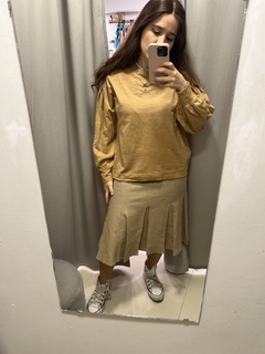 DANFNA BEIGE POLLERA - comprar online