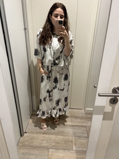 NORA BLANCO Y VERDE CONJUNTO