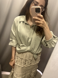 JUDI VERDE CLARO BLUSA en internet
