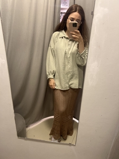 JUDI VERDE CLARO BLUSA - Orlibbi