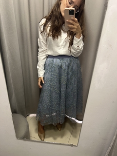 PRINCESA AZUL POLLERA