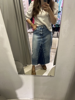 REINE DENIM POLLERA - comprar online