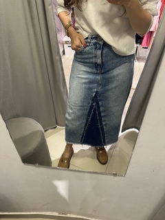 REINE DENIM POLLERA - Orlibbi