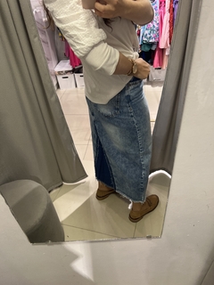 REINE DENIM POLLERA