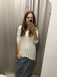 DELFI BLANCA REMERA - Orlibbi