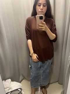 ALDANA CHOCOLATE REMERA - comprar online