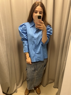 YVONE TURQUEZA CAMISA - comprar online
