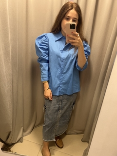YVONE TURQUEZA CAMISA - Orlibbi