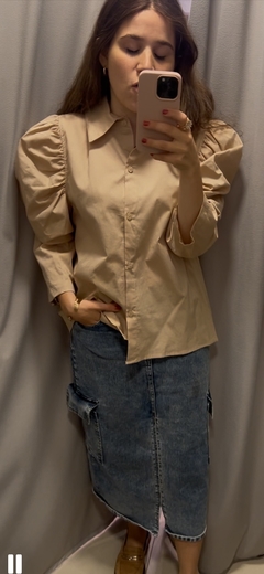 YVONE BEIGE CAMISA en internet