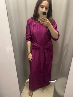 AQUA FUCSIA VESTIDO - tienda online