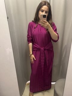 AQUA FUCSIA VESTIDO - comprar online