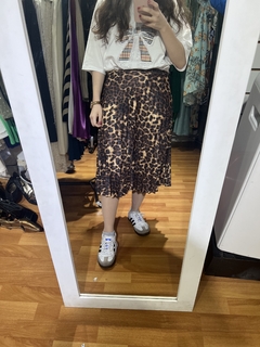 Imagen de JAI ANIMAL PRINT PLISADA POLLERA
