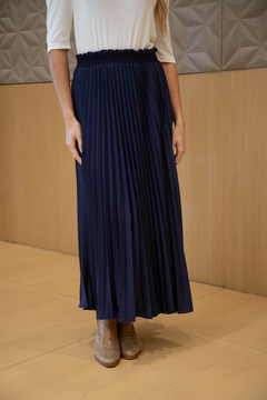 POLLERA RITA AZUL