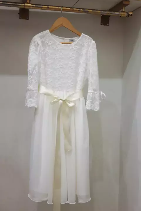 RAQUELITA BLANCO VESTIDO NENA - comprar online