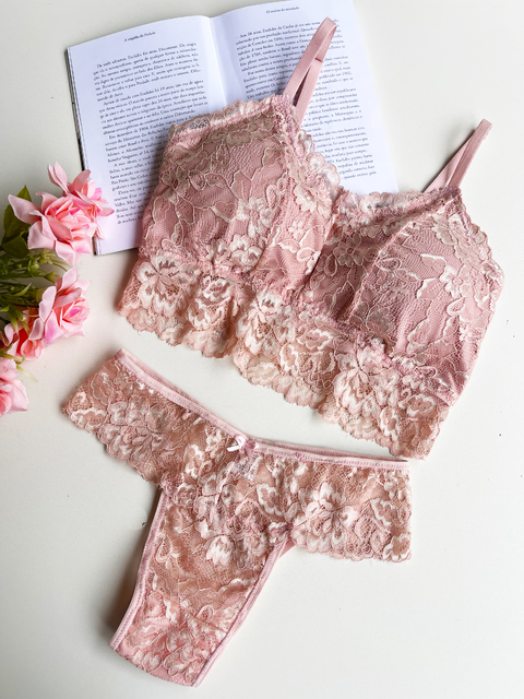 Conjunto Jasmim Rose M