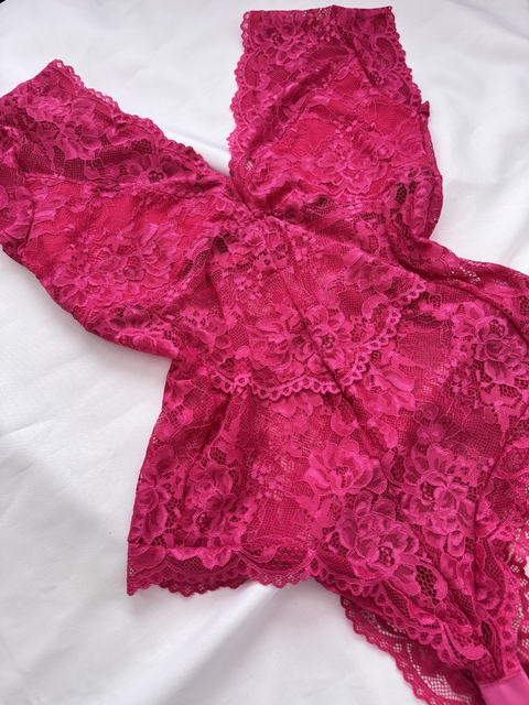 Body de Renda Pink M