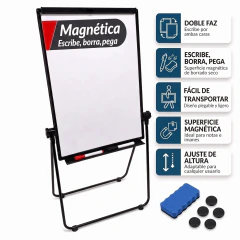 Rotafolio magnetico doble faz 70x100cm