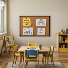 Pizarra Corcho marco PVC 40x60cm - tienda online