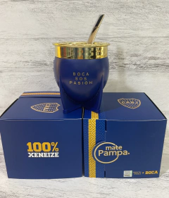 MATE PAMPA XL BOCA JUNIORS - mayoristaserma