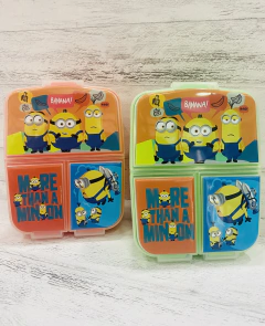 LUNCHERA PERSONAJES 3 DIVISIONES - comprar online