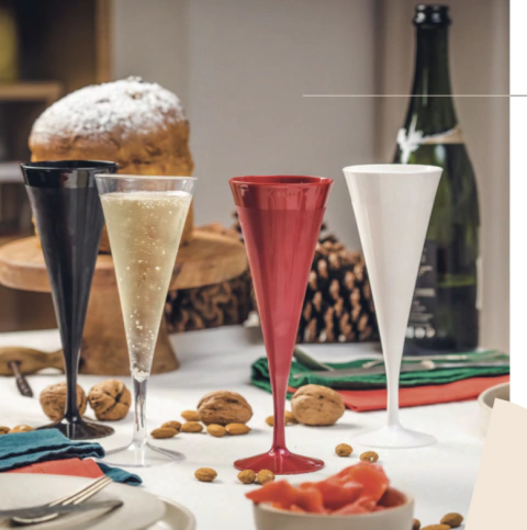 COPA PLASTICA CHAMPAGNE