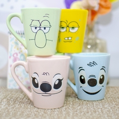 TAZA CONICA PERSONAJES - tienda online