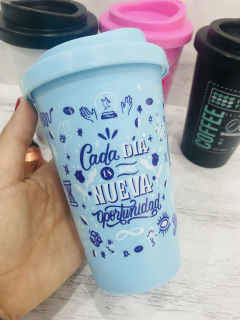 VASO TÉRMICO DOBLE CAPA 500 ml COFFEE - mayoristaserma