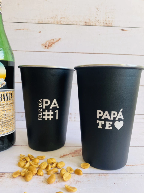 VASO ALUMINIO DÍA DEL PADRE 1 Litro - comprar online