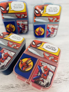 LUNCHERA PERSONAJES 3 DIVISIONES