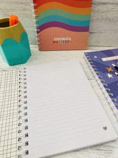 CUADERNO A5 TAPA FLEXIBLE HOJAS RAYADAS en internet