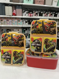 LUNCHERA PERSONAJES 3 DIVISIONES en internet