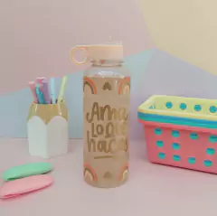 BOTELLA JOY ESTAMPADA CON PICO