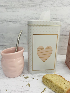 JUEGO LATA HAVA CUADRADA + MATE CON BOMBILLA - comprar online