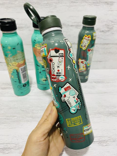 Botella aluminio diseño Travel