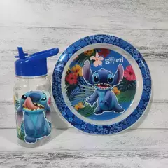 Imagen de BLISTER PLATO + BOTELLA STRAW TOP PERSONAJES