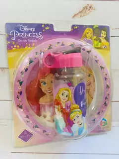 Imagen de BLISTER PLATO + BOTELLA STRAW TOP PERSONAJES