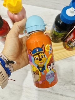 BOTELLA ALUMINIO 400ML PERSONAJES - tienda online