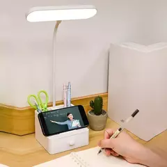 LAMPARA DE ESCRITORIO BLANCA - comprar online