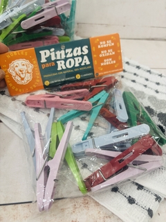 BROCHE PLASTICO X 12 U