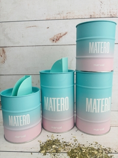 LATA MATERO BICOLOR