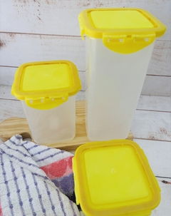 SET CONTENEDOR CUADRADO X 3 - mayoristaserma