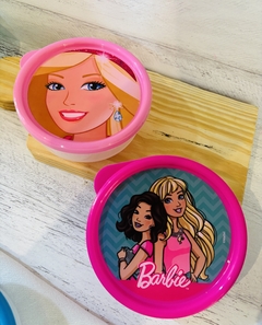 CONTENEDOR REDONDO BARBIE - mayoristaserma