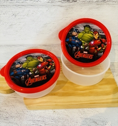CONTENEDOR REDONDO AVENGERS - comprar online