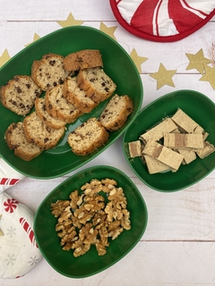 SET X 3 BOWLS OVAL NAVIDAD