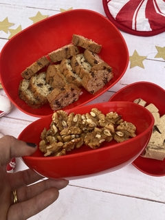SET X 3 BOWLS OVAL NAVIDAD - mayoristaserma
